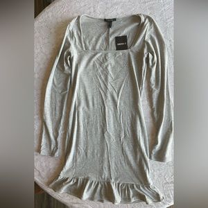 NWT Forever 21 Ruffled Bodycon Mini Dress
